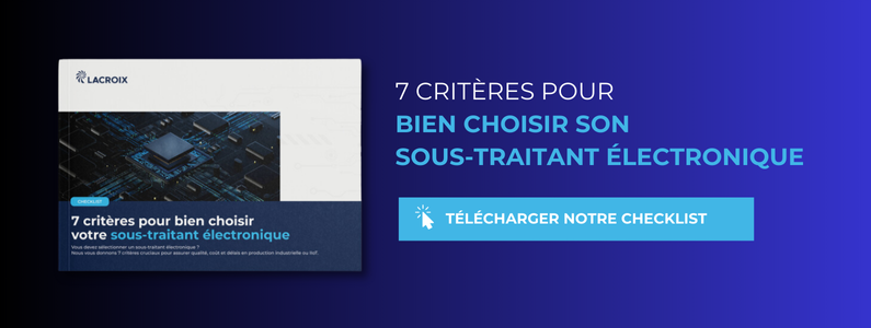 Sélectioner son sous-traitant électronique